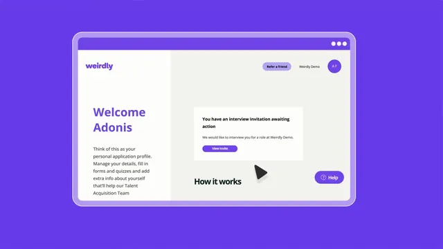 Weirdly — SaaS Website Video